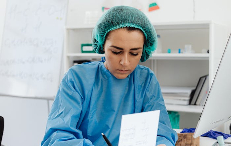 Dietary supplement manufacturing quality control and process efficiency concept